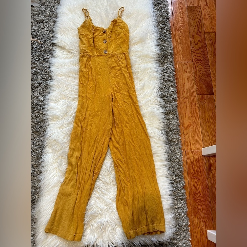 Mustard jumpsuit